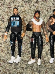 WWE Elite Bloodline Lot Solo Sikoa Jimmy Uso Jey Uso
