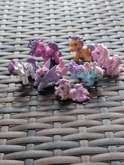 My Little Pony Mini Figure Lot Blind Bag Ponies & Ponyville Mixed Lot Of 16 Toys
