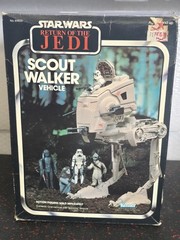 Vintage 1983 Kenner Star Wars ROTJ * AT-ST SCOUT WALKER * NEW IN BOX! * UNUSED!