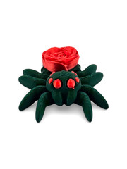 Lot 20 Articulated Spider Rose Toy Mini 3D Printed Gothic Fidget Desk Pet – 1.9″