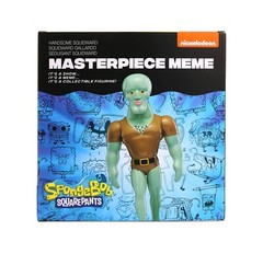 Spongebob SquarePants Masterpiece Memes Collection Handsome Squidward Eyes Open