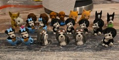 Puppy In My Pocket & Kitty In My Pocket Flocked Figurines Bundle of 21