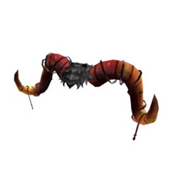 Roblox | Fiery Ram Horns Hat Bonus Chaser WORLDWIDE – Roblox RARE Toy Code