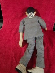 Vintage 1987 Pee-Wee Herman Talking Pull String Doll 16” Paul Reubens Work Voice