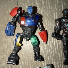 5″ 2011 Real Steel Jakks Pacific EFX Light Up Action Figures Lot