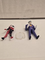 Mattel DC JLU Harley Quinn & Joker (Gray Ghost Version) Fresh From The Basement