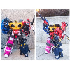 MINIFORCE PENTA X BOT PENTATRON Volt Semi Lucy Max Leo 5-Robots Full set No Box