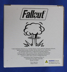 Bethesda 2021 Fallout Vault Boy Cannibal Black and White Mini Statue