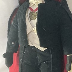 The Munsters Plush Grandpa Munster Doll 16 Toy Works TV Show Vampire Vinyl Head