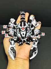 3D Printed Articulated Cyber Scorpion by Flexi, 9″ Full Articulated Fidget Toy