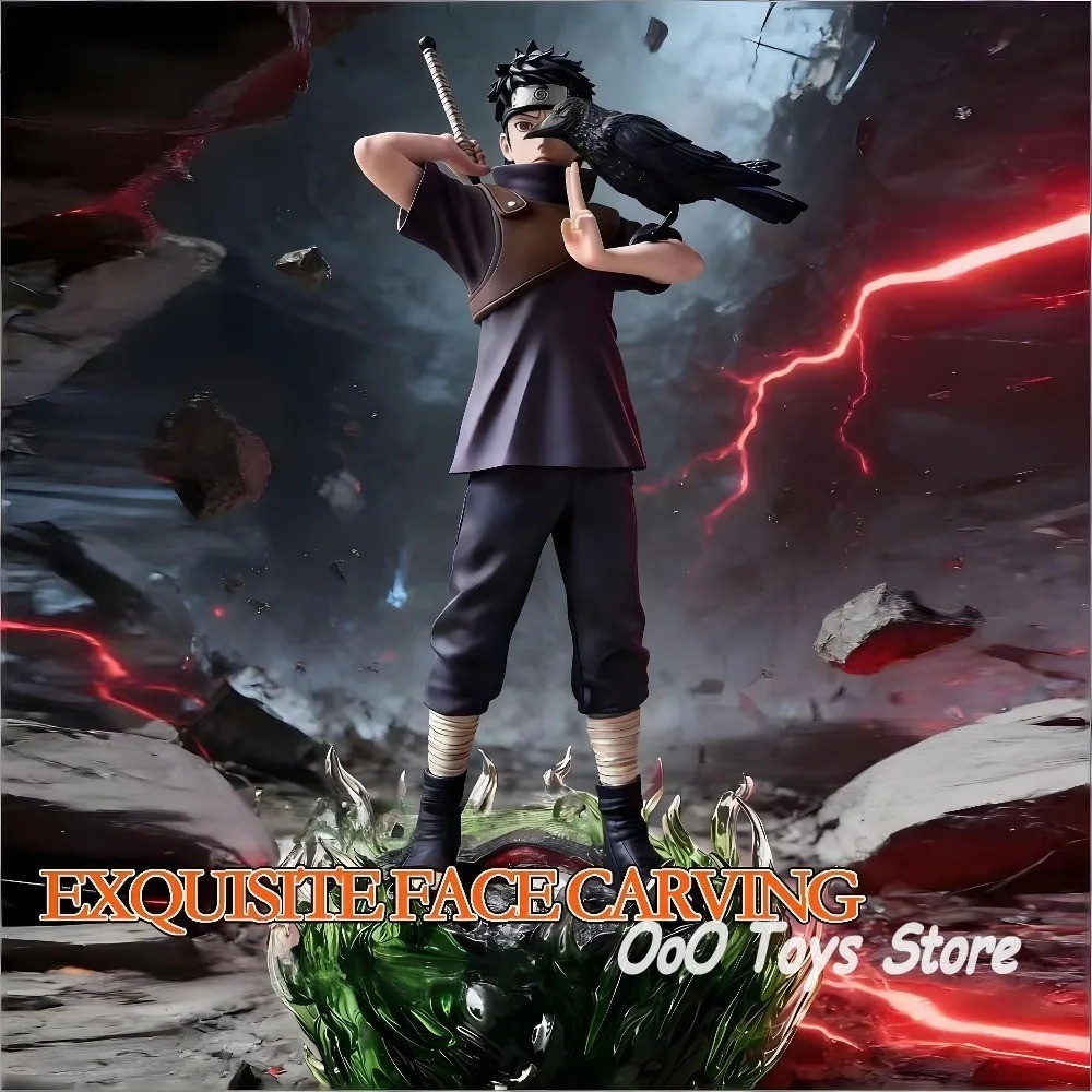 30cm Naruto Uchiha Shisui Action Figure PVC Anime Model Toy Gift