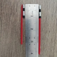 Lot of 5pcs 1:12 Scale Star Wars Red Lightsaber Sword Weapon for 6″ Figure