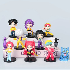 10PCS Demon Hunters Action Figure PVC Toy K Christmas Birthday Gift
