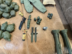 1/6 GI Joe, 21st Century Toys Ultimate Soldiers Accessory Lot-Multiple items