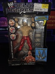 Chris Benoit WWE Figure, Ring Giant And Magazine. Sealed Ruthless Aggression