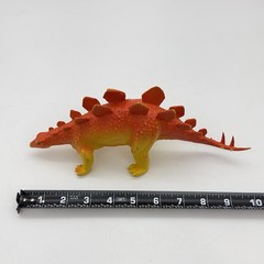 Vintage 1985 IMPERIAL Dinosaur Stegosaurus Rubber Plastic Figure Toy GUC