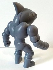 LUCHA SHARK Galaxxor 5.5 in MOTU street glyos masters of the universe TEST SHOT