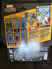 2025 Hasbro MARVEL LEGENDS RETRO ROM THE SPACEKNIGHT W/ COMIC ACCESSORY NEW