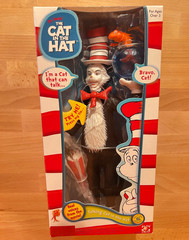 Dr. Seuss’ The Cat in the Hat Movie Talking Action Figure Play Along 2003 NEW