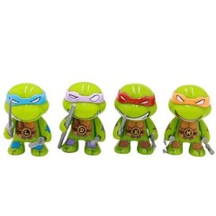 4pcs Ninja Turtle TMNT Action Figures Movable Joints Kids Toy Gift 2024
