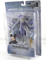 Disney Kingdom Hearts Action Figures Black Coat Mickey And Assassin New Set of 2