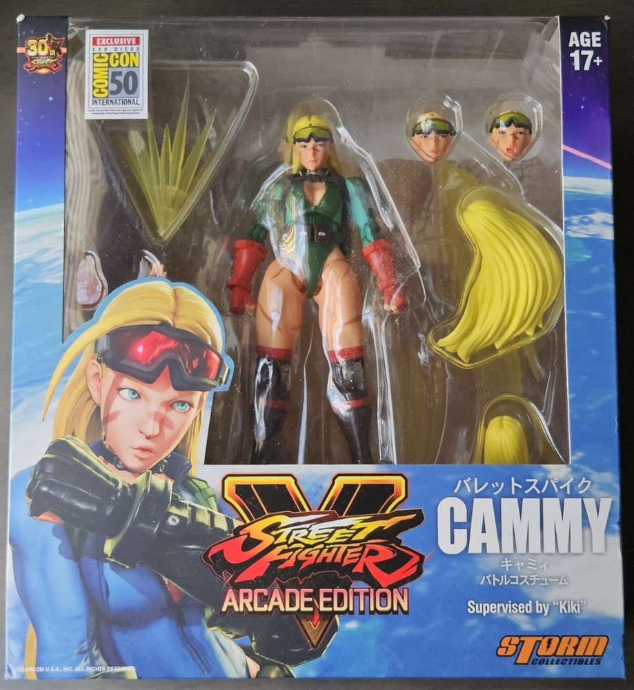 Storm Collectibles Street Fighter V Arcade Edition SDCC Green Cammy Figure