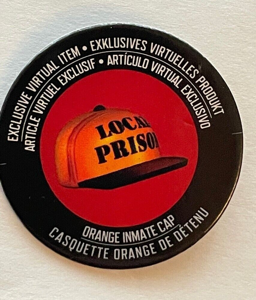Roblox Toy Code Orange Inmate Cap – Virtual Item Code ONLY – QUICK Delivery