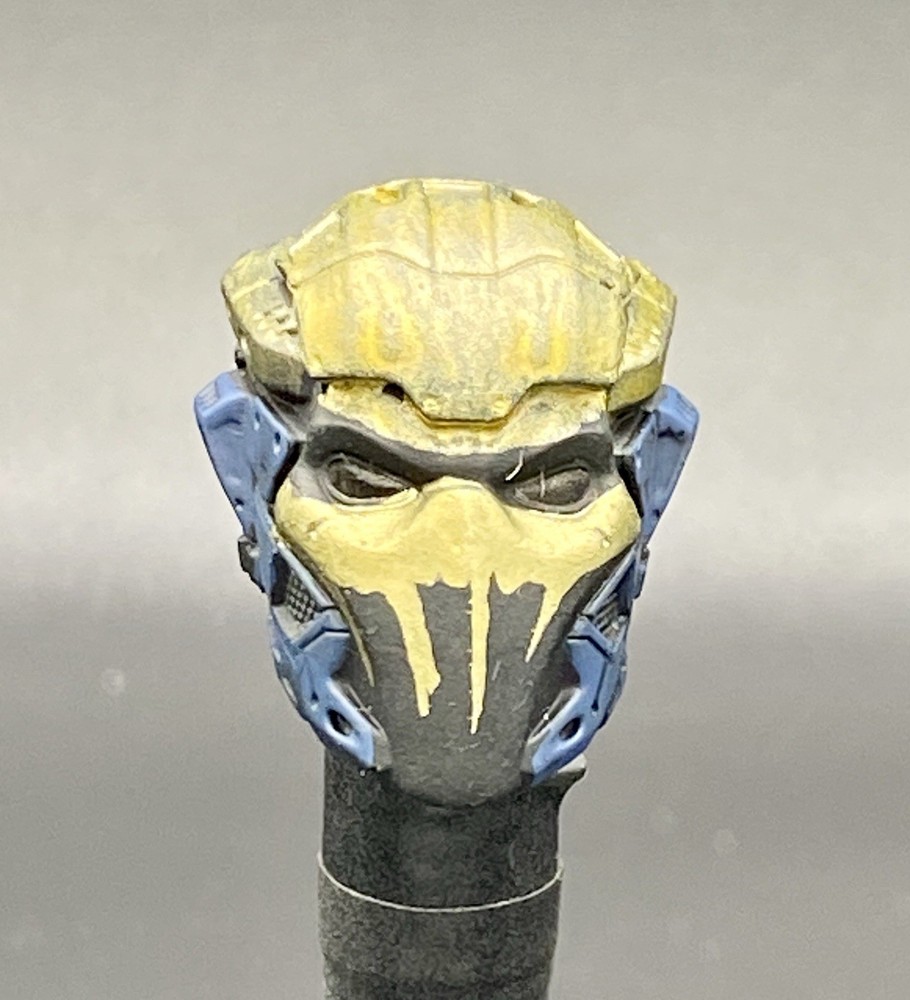 Monster Force Delta Red Nocturnal Operations Helmeted Head Fodder 1:12