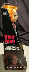 Bride Of Chucky – Chucky Animated Doll Talk Movement Gemmy Figure – New – Works!