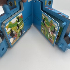 Vintage 1994 Ertl Thomas the Train One Blue Engine Book Plastic Rubber Push Toy
