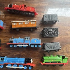 Thomas And Friends Die Cast and plastic Train Lot of 29 Collection – used / wear