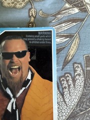 Vintage WWF Wrestling Jim “The Anvil” Neidhart 1992 Titan Sports HASBRO Fig New