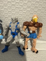 Rare Handmade Mexico ThunderCats Style Bootleg PVC Figures Lot of 6 Vintage 80s