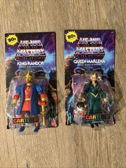 MOTU Masters of The Universe Cartoon Collection Queen Marlena & King Randor SET