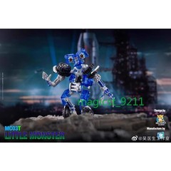 DR.WU Little Monster Action Figure TOY 8CM MC03T Wheelie Trucks Robots PVC/ABS