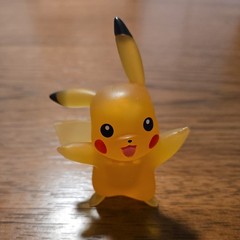 Pokémon Select Series 1 Translucent Pikachu Jazwares Figure 2022