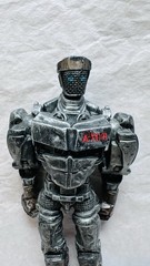 Real Steel Atom Robot Action Figure Gray/Black Plastic
