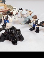 Lot Of 15 Star Wars Galactic Heroes Figures And Vehicle Mixed Years Taun Taun