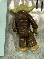 Vintage 1980 Kenner Star Wars YODA Figure Loose No Accessories Hong Kong