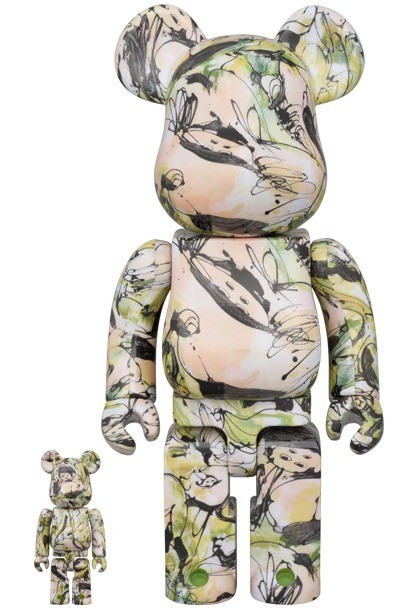 MEDICOM TOY BE@RBRICK SHUN SUDO “Wind and Petals” 100％ & 400％ FIGURE JAPAN