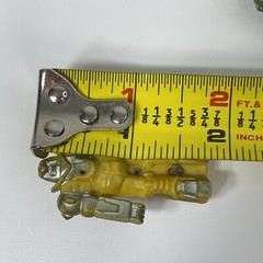 Vintage Robot Pencil Topper Eraser Hong Kong Rubber Warrior Figure
