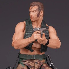 NECA Predator Jungle Extraction Dutch Arnold Schwarzenegger 7″ Action Figure