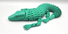 Komodo Dragon Flexi | 3D Printed Realistic Animal | Flexible Desk Toy Pet