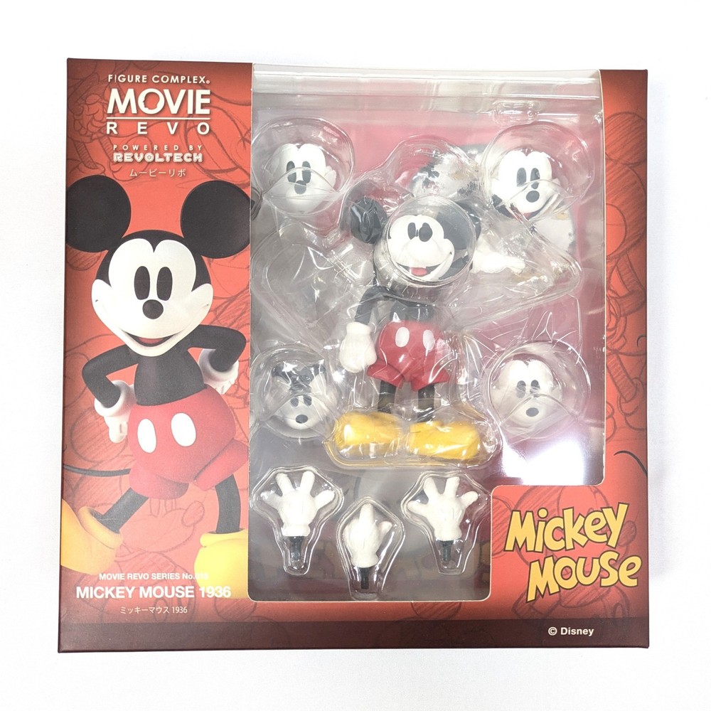 Movie Revo No.013 Mickey Mouse Kaiyodo Revoltech Figure Complex Color New