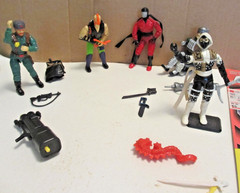G.I. Joe figures: Lot of 5 , 4 from 1991, other 1993