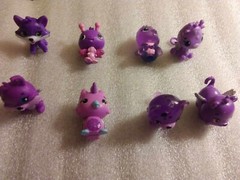 HATCHIMALS-Lot of 42-Collectible Figures-Cute Animals-Colorful RANDOM Figures!!
