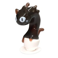Black Coffee Cat Cup Figure Japan Blind Box Capsule Mystery Ball Toy 1 Random