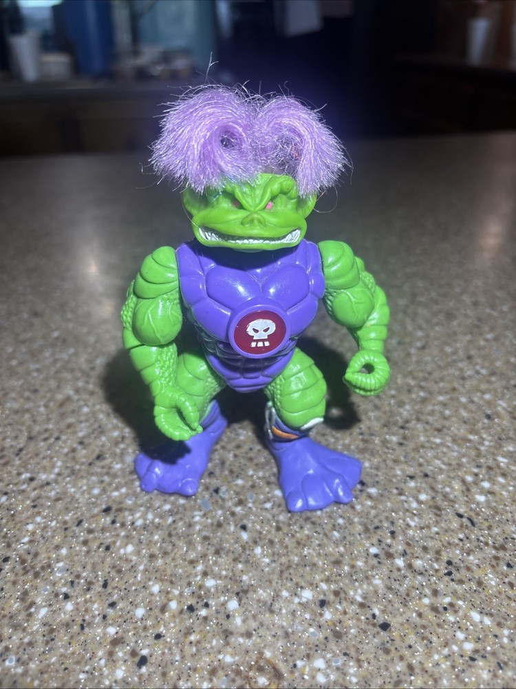 Vintage 1992 Ace Novelty Stone Protectors Zok Evil Leader Action Figure Toy