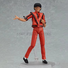 .-Figma-. With Box 14cm PVC Michael Jackson Movable Figurine Model Toy 14cm HD