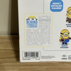MINIONS Action Figures Kevin Stuart Bob 6pc Set Thinkway Toys NEW